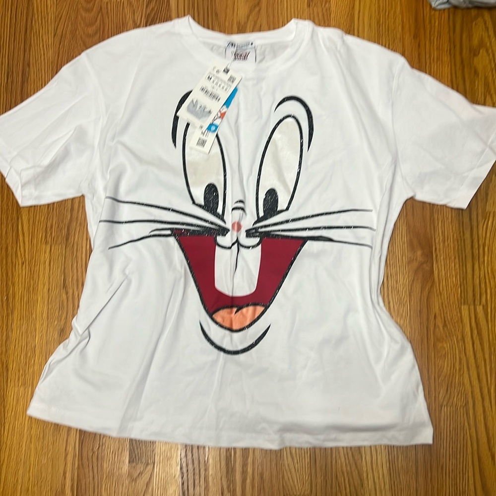 NWT Bugs bunny Zara  oversized tshirt